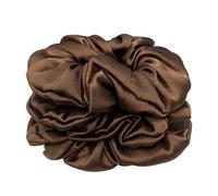 Hair Bands 3PCS Silk Solid Color Hair Ties Hair Scrunchies Women Big Hairbands Hair Accessories(Color14)