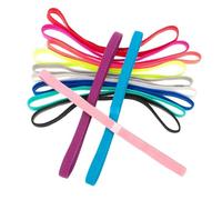 Hair Bands For Women 12Pcs Simple Elastic Headbands Unisex Sports Hairband Non-Slip Silicone Strip Sweat Guide Yoga Running Fitness Hair Accessories