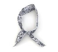 Hair Bands,Pack of 4 Twist Bow Wired Headbands, Bendable, Rabbit Ears, Fabric Non-Slip Headgear, Elastic Vintage(White)