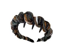 Hair Bands with Teeth - 6.3 Inch, Non-Slip Fashionable Comb Hair Accessories, PP+Yarn, Comfortable Fit, Yarn Wrapped Wide Girls Hairbands for Women, Teen Girls, Makeup Styling, Home