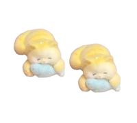 Hair Barrettes, 2PCS Lovable Flocking Cats Design with Secure Grip for Women & Girls Daily Outfits Daily Hair Clips