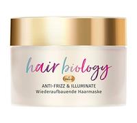 Hair Biology Anti-Frizz & Illuminate Hair Mask for Unruly or Dry and Coloured Hair 160ml