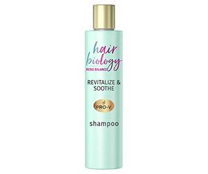 Hair Biology Meno Balance Revitalize & Soothe, 250 ml, with Pro-V, Vitamin B3 and White Tea, for Thinning Hair and Dry Scalp, Menopause, Menopause, Hair Care