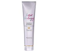 Hair Biology Silver & Glowing Conditioner for Blonde, Grey & White Hair, Yellow Tinting, No Yellow Conditioner, Blonde Conditioner, Anti-Yellow, With Jojoba Oil, With Jojoba Oil, Hair Care, 160 ml
