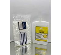 Hair Bleach Kit - White Bleach Powder 80g + Cream Peroxide 3% 10 Volume 250ml - Professional Hair Lightening, Highlighting & Hair Coloring Kit for Salon & Home Use by ETERNAL BEAUTY