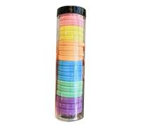 Hair Bobbles - Daily Hair Ties, Elastic Bands, 20 Pieces Painless Stretch Ropes for Girls, Adults, Kids, No Damage Nylon Elastic Hair Accessories for Daily Use