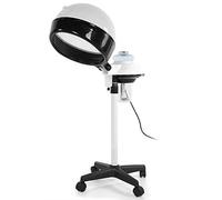 Hair Bonnet Dryer with Adjustable Hooded and Floor Stand Design Salon Spa Styling Tool for Hair Coloring Perming Conditioning Steamer (UK Plug)