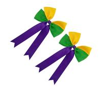 Hair Bow Clips, Bow Clip as Accessory Decoration, Hair Clip in the Shape of a Bow, for Occasions such as Children's Parties, Birthdays, Carnival, Parades, Holidays and Valentine's Day
