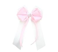 Hair Bows Clip Ribbon Ponytail Holder Styling Accessories Slides Metal Clip Hair Ornament for Women Girls