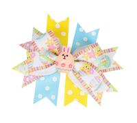 Hair Bows for Children - Cute Rabbit Dot Ribbon Hairpin | Mody Girls' Hair Accessories, Elastic Bow Hair Ties, Decorative Girls Hair Clips for , Children and Teenagers, Stylish Bow