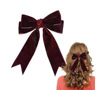 Hair Bows for Women Velvet Aesthetic Clips
