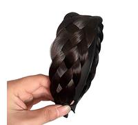 Hair Braided Headband Hairpiece Braid Hairband Wigs Invisible False Braided Hair Hoop False Braids Wigs For Styling