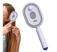 Hair Brush - ABS 21.7 x 7.8 cm | Detangling Brush - Brush Tool With Vibration Misting | With Red Light Electric Air Cushion Mister Hair Brush - For Don