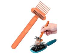 Hair Brush Cleaner, Hair Brush Cleaner Removes Dust | 2 In 1 Accessory Removes Knots Home Travel Hairdresser Man Woman