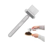 Hair Brush Cleaner Stiff Bristles Portable Non-Slip Handle