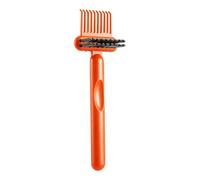 Hair Brush Cleaning Tool - 2-in-1 Ergonomic Hair Brush Cleaning - Comb and Brush Cleaner, for Styling, Showering, Makeup, Men, Women, Daily Use, Travel, Salon, Home