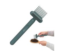 Hair Brush Cleaning Tool Stiff Bristles Cleaning Rake