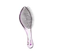Hair Brush Crystal Scalp Massage Combs Volumizing Hair Styling Fine Tooth Detangling Tool For Long Wet Dry Hair Women Gift (Purple)
