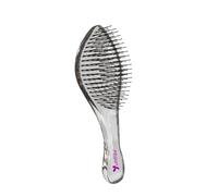 Hair Brush Crystal Scalp Massage Combs Volumizing Hair Styling Fine Tooth Detangling Tool For Long Wet Dry Hair Women Gift (Black)