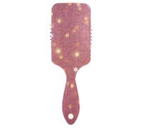 Hair Brush for Thick, Curly, Thin, Long, Short, Wet or Dry Hair Brush, Gold, Teal, Marble, Adds Shine and Makes a Smooth Comb Paddle Brush for Men, Women, Kids