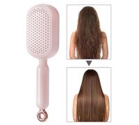Hair Brush for Women,Pocket-Sized Grooming Tool | Air Cushion Hair Comb Self-Cleaning | for Mother Wife Ladies Girls Girlfriend Travel Bathroom Dorm Salon