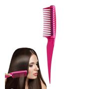 Hair Brush | Portable Roller Hair Brush | Hair Dye Comb, Detangling Roller Comb, Tail Tip Hair Comb, Hair Anti Splicing Comb Rolling Comb for Salon Barber Hair Dye Aznever