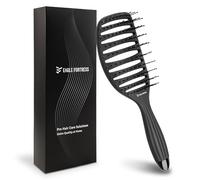 Hair Brush, Professional Curved Vented Brush Curved Vent Hair Brush for Blow Drying - Antistatic, Heat Resistant, Suitable for All Hair Types