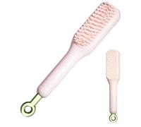 Hair Brush Retractable | Hair Smoothing Comb | Portable Household Hairbrush for Long Hair, Anti-Static Massage Comb, Easy Clean Hair Styling Comb