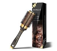 Hair Brush - SHINLEA Round Hair Brush for Blow Drying Aluminium Curly Hair brush, Hairbrushes for women Professional Curling, Hair Drying, Styling, Straightening and Shine (43MM)
