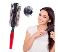 Hair Brush, Suitable For All Hair Lengths And Types, Use On Wet Or Dry Hair, Balls Tipped Bristles Round Hairbrush, Hairdressing Salon Styling And Grooming At Home (4pcs)