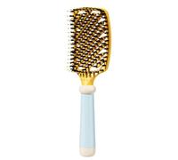 Hair Brush with Soft Bristles, Hair Brush with Massage, Smoothing and Detangling, Slick Back Hairstyle - for Quenching and Combing during Travel in the Salon