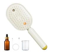 Hair Brush With Water Spray| Vibration Misting Massager Comb,with Red Light Electric Air Cushion Hairbrush Mister,for Women Girls Home Spa Cleaning Styling Detangling Add Shine And Smooth