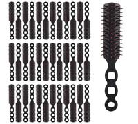 Hair Brushes, Anti Static Massage Combs, 36 Packs Anti Entangling Hair Brushes, Disposable Plastic Hair Combs For Hotel, Shelter, Nursing Home, Homeless, For Wet Dry Curly Hair