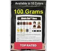 Hair Building Fibers 100 grams (4 oz) Hair Loss Corrector Hair Refill that you can use for your competitor bottles like Toppik, Xfusion, Blonde