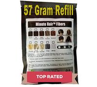 Hair Building Fibers Medium Brown 57 Grams (2 oz) Minute Hair Refill Hair Loss Concealer That You Can Use for Your Bottles From Competitors Like Toppik, Xfusion (Medium Brown)