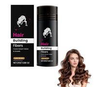 Hair Building Fibers, Professional Quality Fibre Hair Powder Spray Hair Fibres Light Brown Hair Concealer Cream Hair Loss Concealer Hair Fibre Spray Hair Powder Men Women Thinning Hair (Dark brown)