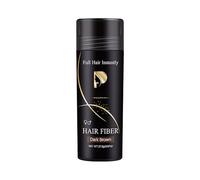 Hair Building Fibres Powder for a Thicker-looking Hairline, Hair Fibres Dark Brown, Thickening Fibers for Instant Thickening, Waterproof, Instant Full Hair Concealer for Men and Women (27.5g, 1PC)