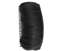 Hair Bump Clip for Volume, Natural Heighten Hair Bump Invisible Fluffy Hair Pad for Short Long Hair Breathable Hair Puff Clip for Women, Black