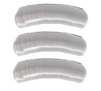 Hair Bumps for Volume Insert 3Pcs Grey Invisible Fluffy Hair Pad Natural Looking Volume Hair Clips Fluffy Hair Styling Bump Clip for Volume Hair Accessories for Women