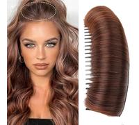 Hair Bumps for Volume Insert, Natural Invisible Fluffy Hair Pad, Washable Clip on Wigs Styling Insert Tool for Women Girls