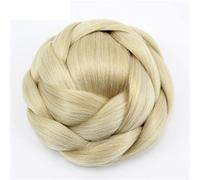 Hair Bun 1 Pack Synthetic Bun Ponytail Hair Extensions Braided Bun Donut Curls Bun Hair Accessories for Women Hair Bun Hair Bun Piece(#613)