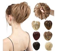 Hair Bun 1 Piece Ball Head Wig Ring Natural Fluffy Long Beard Curly Hair Ring Ponytail Braid Hair Extension Hair Wig Bag Bun Hair Bun Piece(1BT118)
