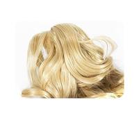 Hair Bun 14inches Messy Bun Synthetic Bun Long Curly Hair Big Wavy Wig Ponytail Hair Extensions Women Hair Accessories Hair Bun Piece(M2-30)