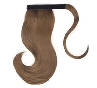 Hair Bun 18 Inch Synthetic Stretch Wrap Ponytail Hair Comb Ponytail Straight Hair Extensions Hair Bun for Women Hair Bun Piece(12)