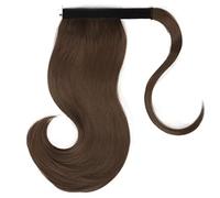 Hair Bun 18 Inch Synthetic Stretch Wrap Ponytail Hair Comb Ponytail Straight Hair Extensions Hair Bun for Women Hair Bun Piece(8)