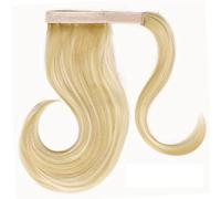 Hair Bun 18 Inch Synthetic Stretch Wrap Ponytail Hair Comb Ponytail Straight Hair Extensions Hair Bun for Women wig(F22-613)