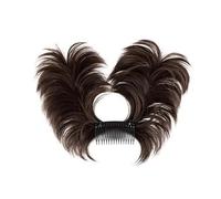 Hair Bun 1Pcs Messy Bun Hair Clip Easy-to-use Claw Clip Hairpiece Versatile Hairstyles Fluffy Wig For Thin Or Thick Hair(Dark Brown)