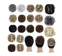 Hair bun Claw Clip Messy Bun Hair Piece Synthetic Hair Buns Wavy Curly Chignon Hair Extensions Tousled Updo Hair Buns Claw Clip Ponytail Hai