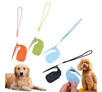 Hair Bun Comb for Pets, 4 Pieces Remover of Loose Hair, Portable Long Hair Loss Knot Comb for Dogs, Cats, Grooming on the Go