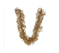 Hair Bun Extensions DIY Curly Long Chignon Hairpiece Hair Band for Women Messy Hair Bun Extensions 80cm Long Synthetic Tousled Fluffy Hair Bun Wrap Around Scrunchies,12T24